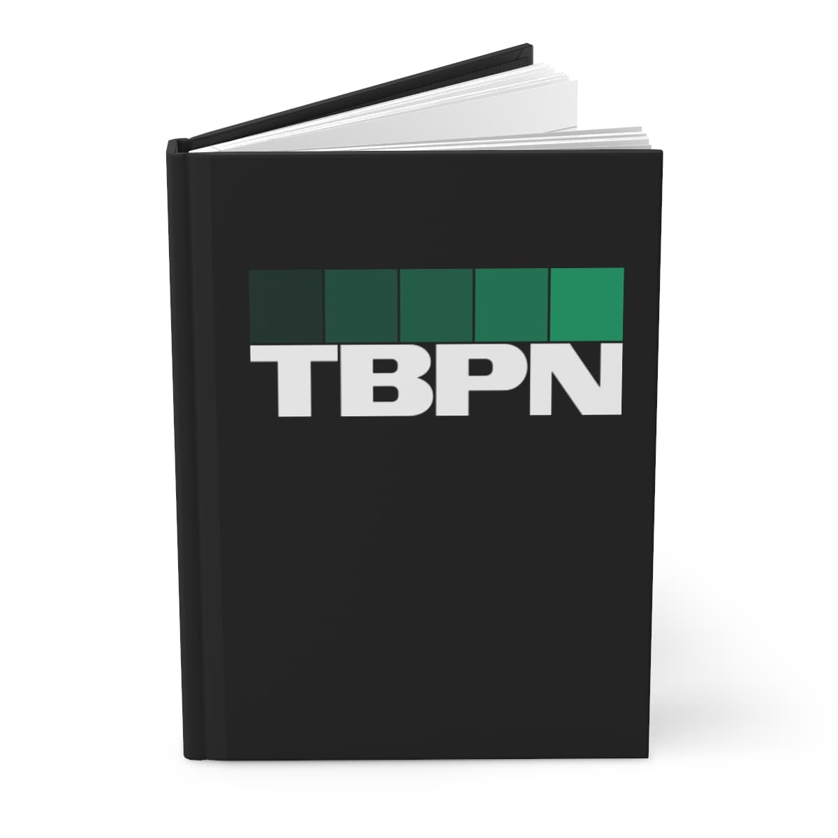 TBPN Hardcover Journal Matte view 2