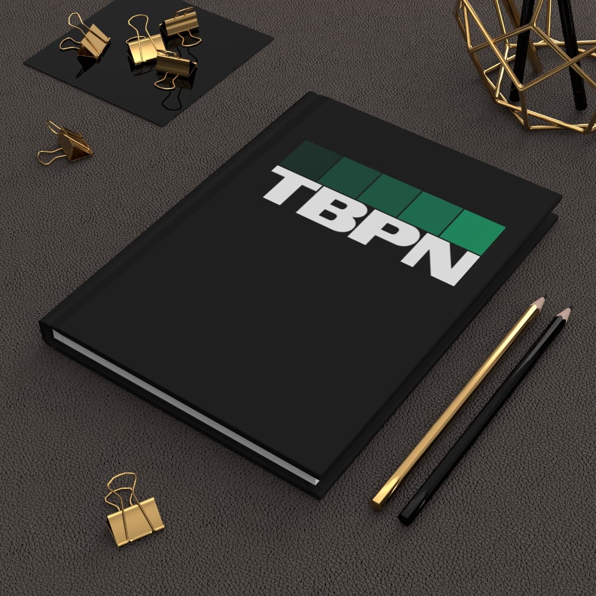 TBPN Hardcover Journal Matte view 5