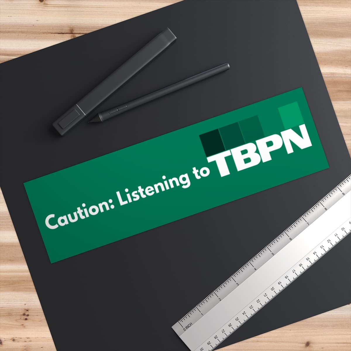 TBPN Bumper Stickers view 3