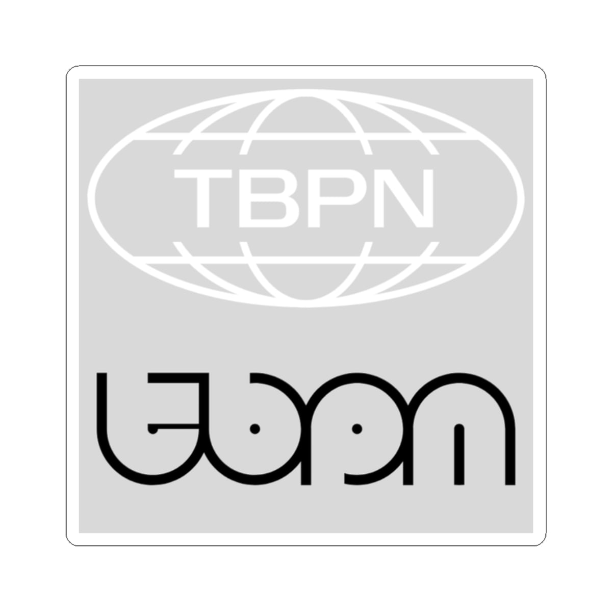 TBPN Kiss-Cut Stickers
