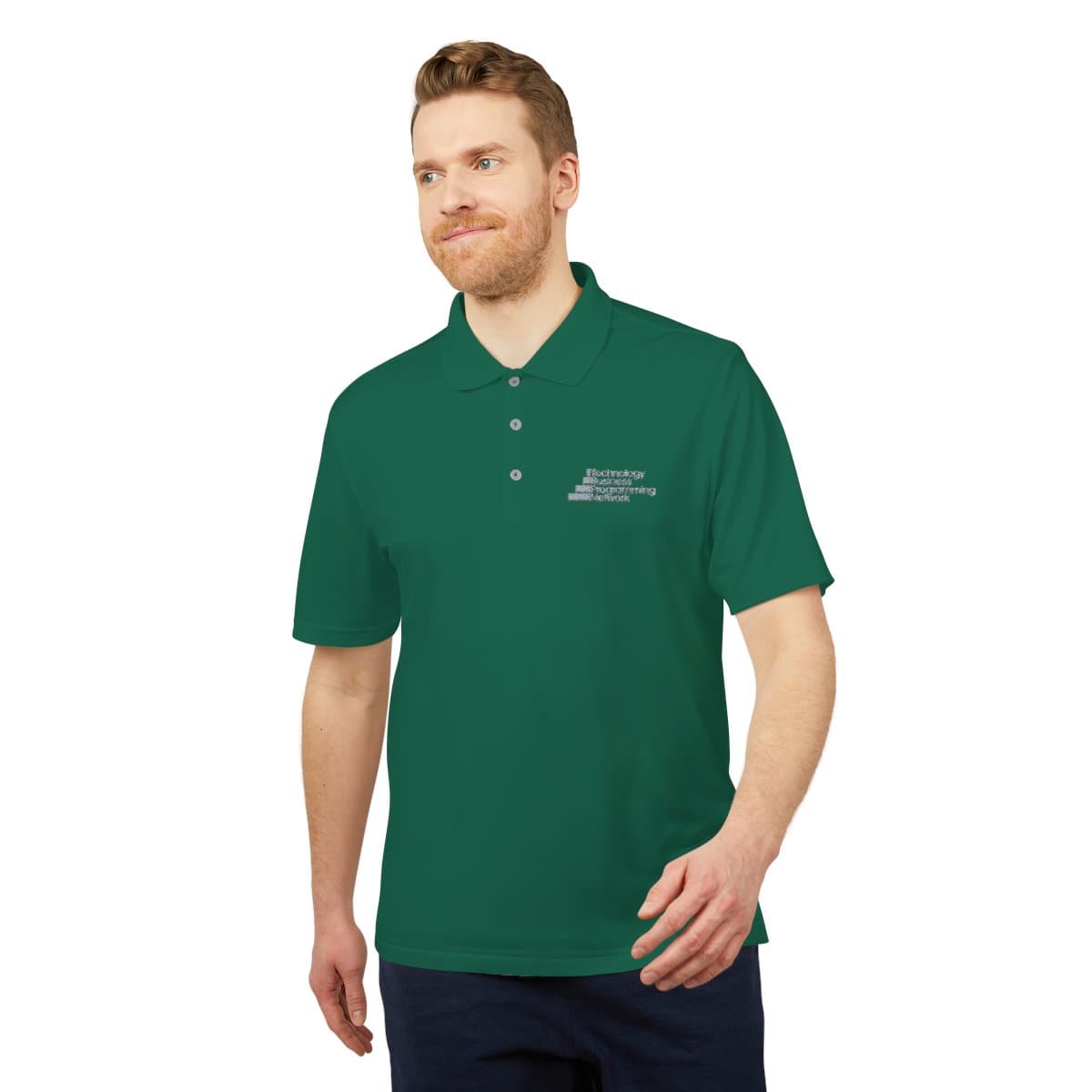 TBPN adidas Unisex Performance Polo view 40