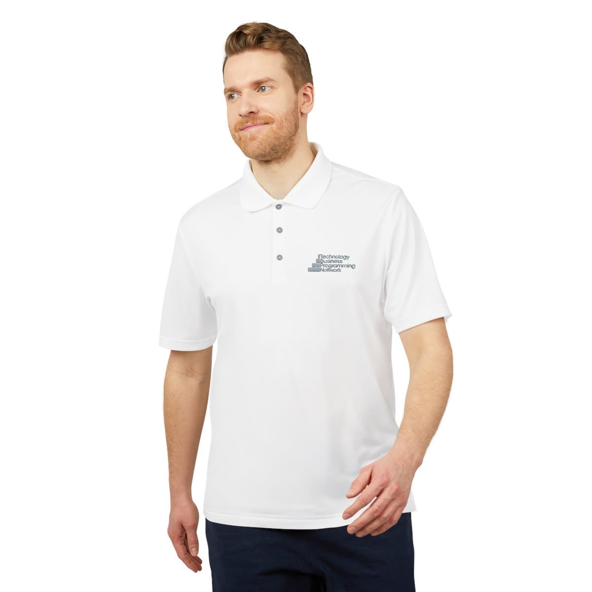 TBPN adidas Unisex Performance Polo view 16
