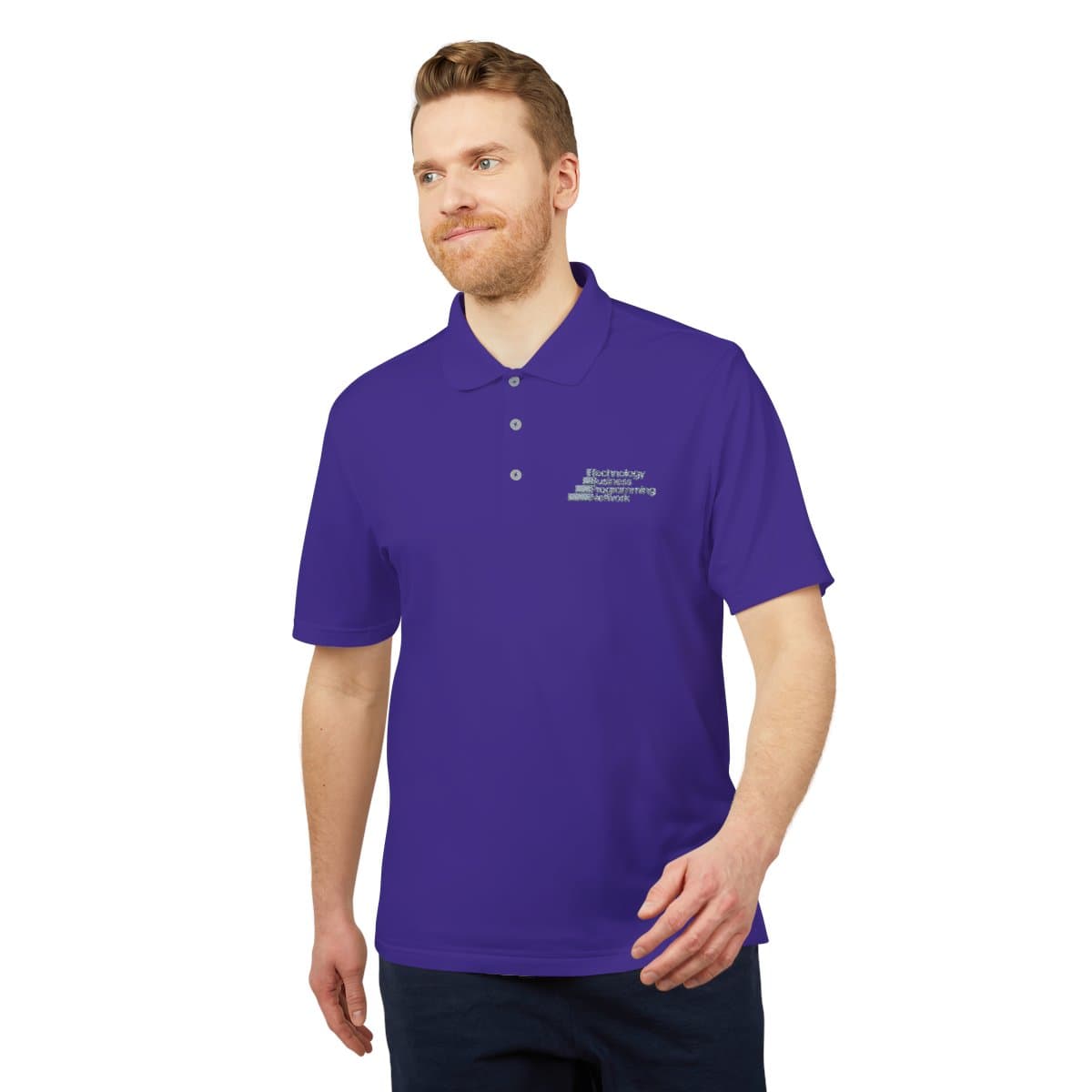 TBPN adidas Unisex Performance Polo view 58
