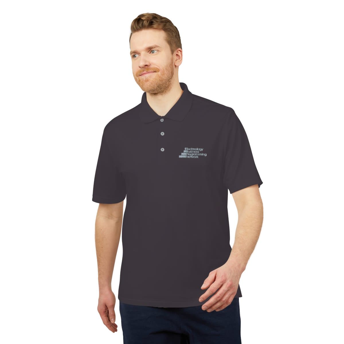 TBPN adidas Unisex Performance Polo view 70