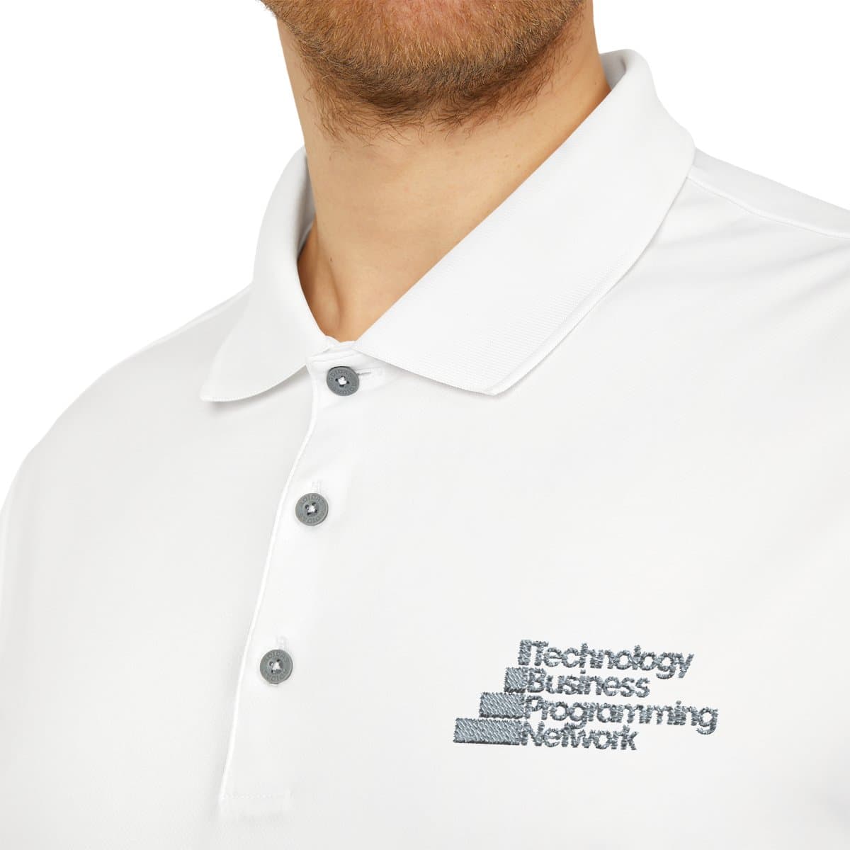 TBPN adidas Unisex Performance Polo view 18