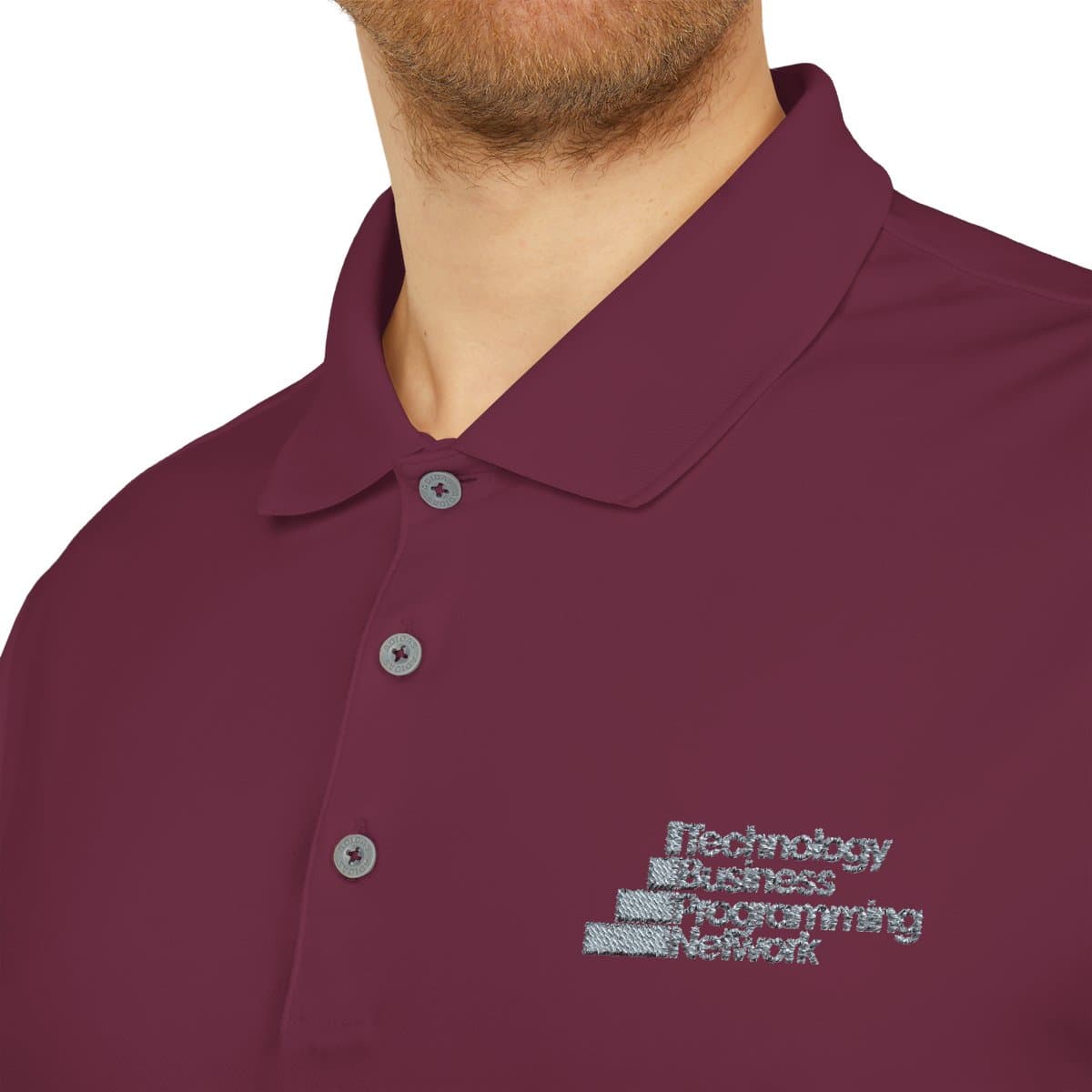 TBPN adidas Unisex Performance Polo view 78