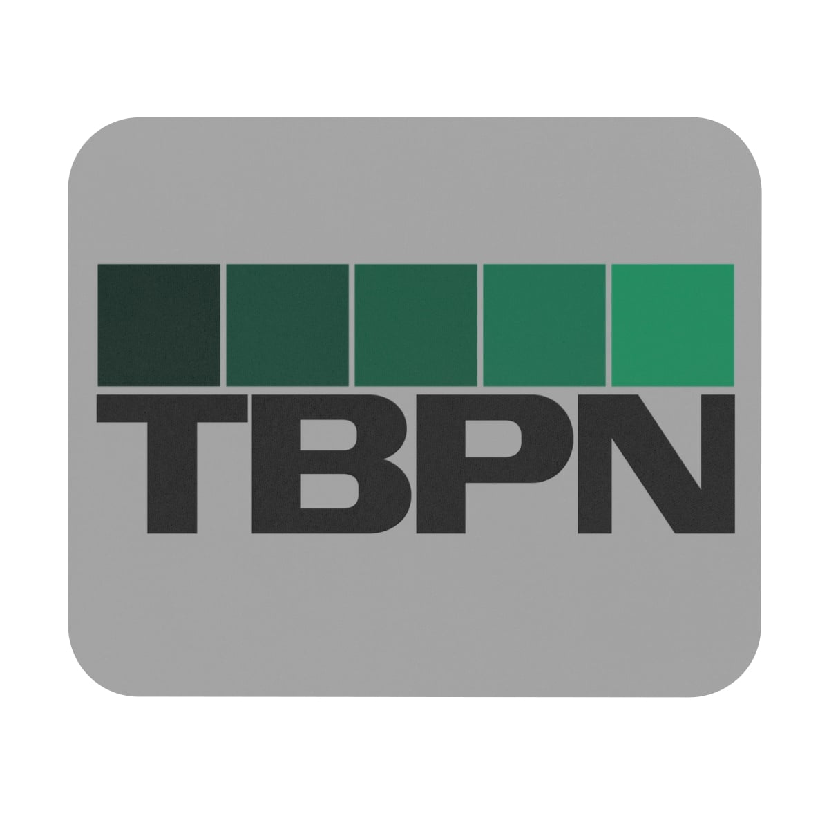 TBPN Modern Minimalist Mouse Pad - TBPN Logo, Gaming Accessory, Office Décor, Tech Gift, Desk Essentials