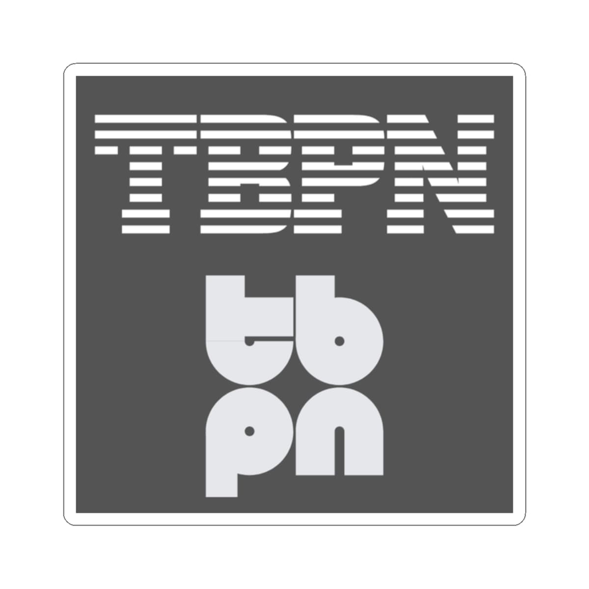 TBPN Kiss-Cut Stickers