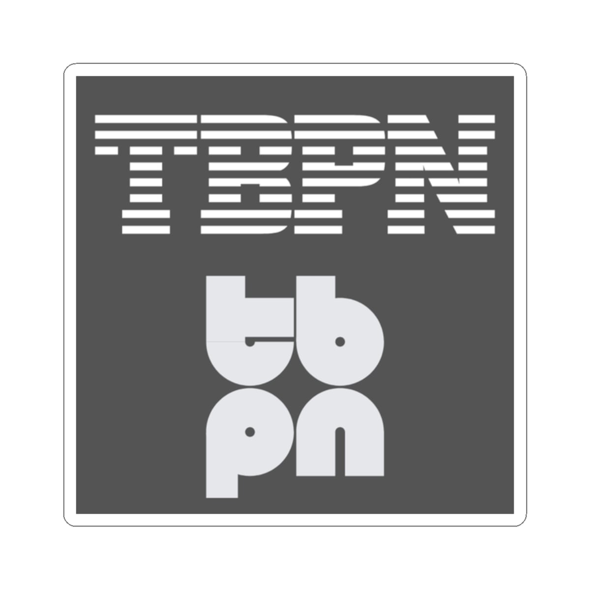 TBPN Kiss-Cut Stickers