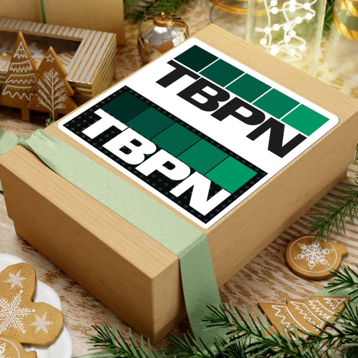 TBPN Kiss-Cut Stickers view 10