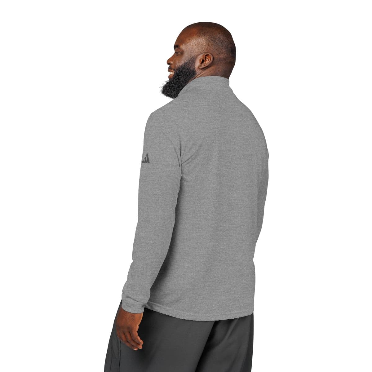 TBPN Adidas® Embroidered Quarter-Zip Pullover for Active Lifestyle, Sportswear, Outdoor Adventure, Casual Wear, Fitness Gift view 18