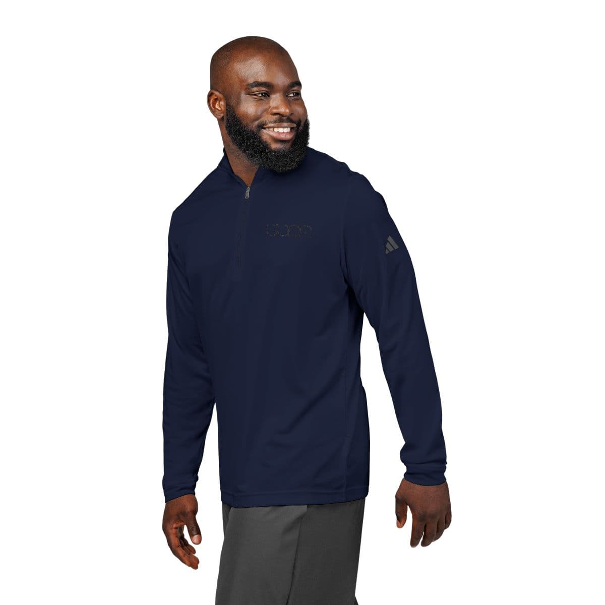 TBPN Adidas® Embroidered Quarter-Zip Pullover for Active Lifestyle, Sportswear, Outdoor Adventure, Casual Wear, Fitness Gift view 25