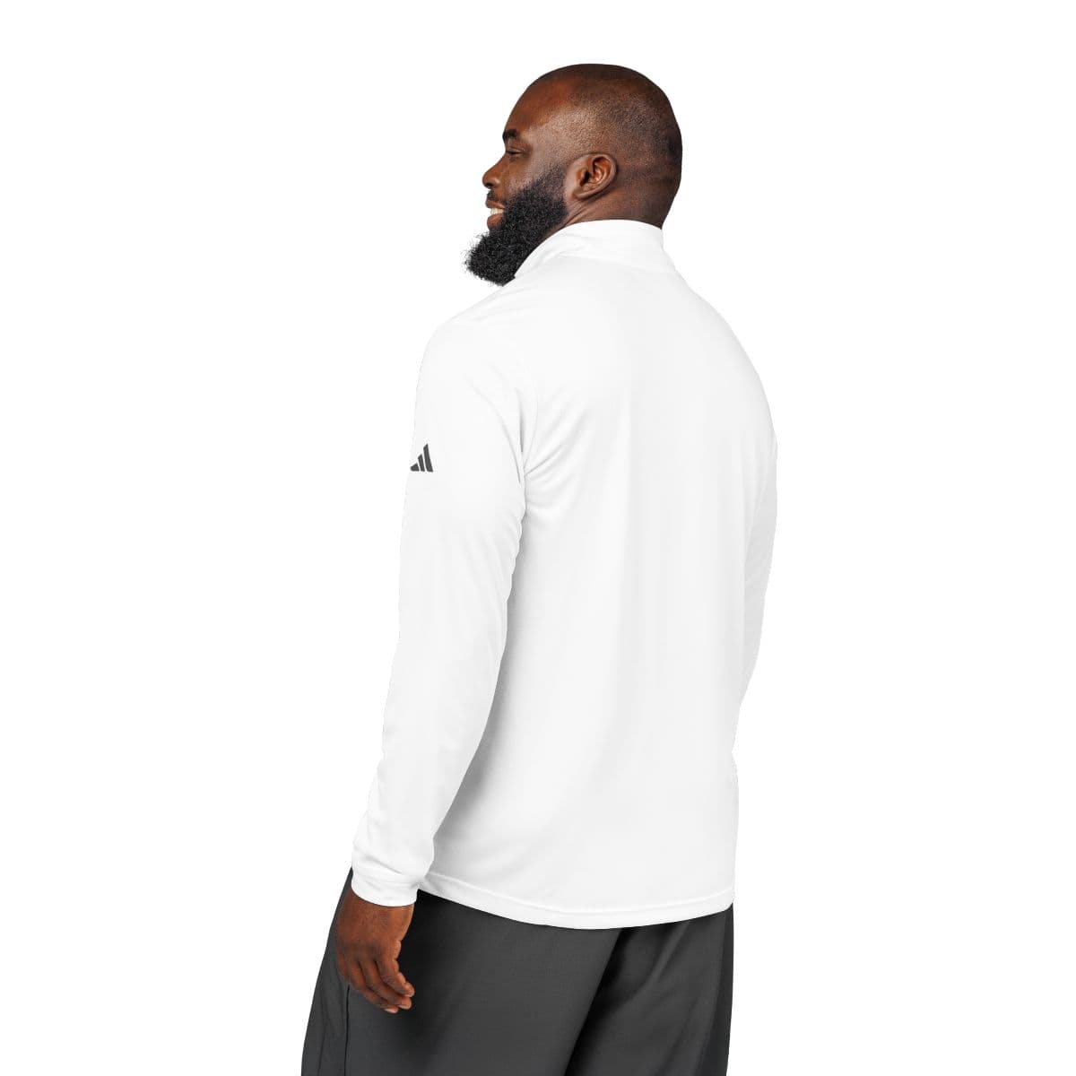 TBPN Adidas® Embroidered Quarter-Zip Pullover for Active Lifestyle, Sportswear, Outdoor Adventure, Casual Wear, Fitness Gift view 10
