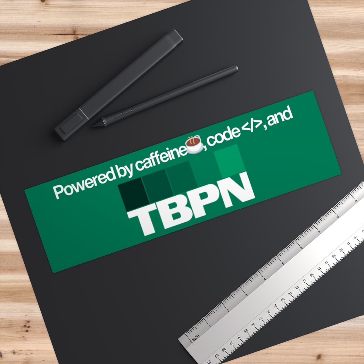 TBPN Bumper Stickers view 3