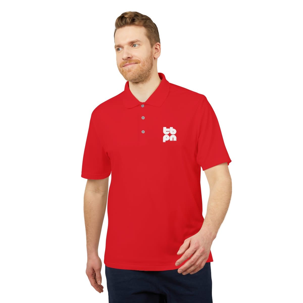 TBPN Vibrant Unisex Performance Polo - Ideal for Sports, Casual Outings, Gifts, Activewear, Summer Events view 75