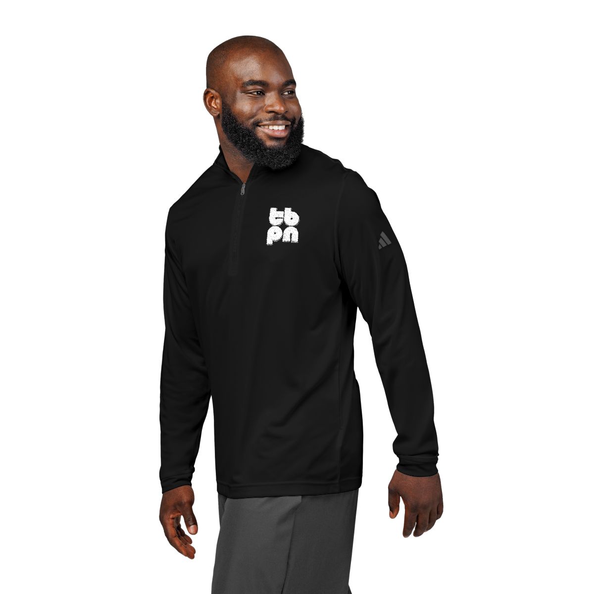 TBPN adidas® Quarter-Zip Pullover (Embroidery) view 34