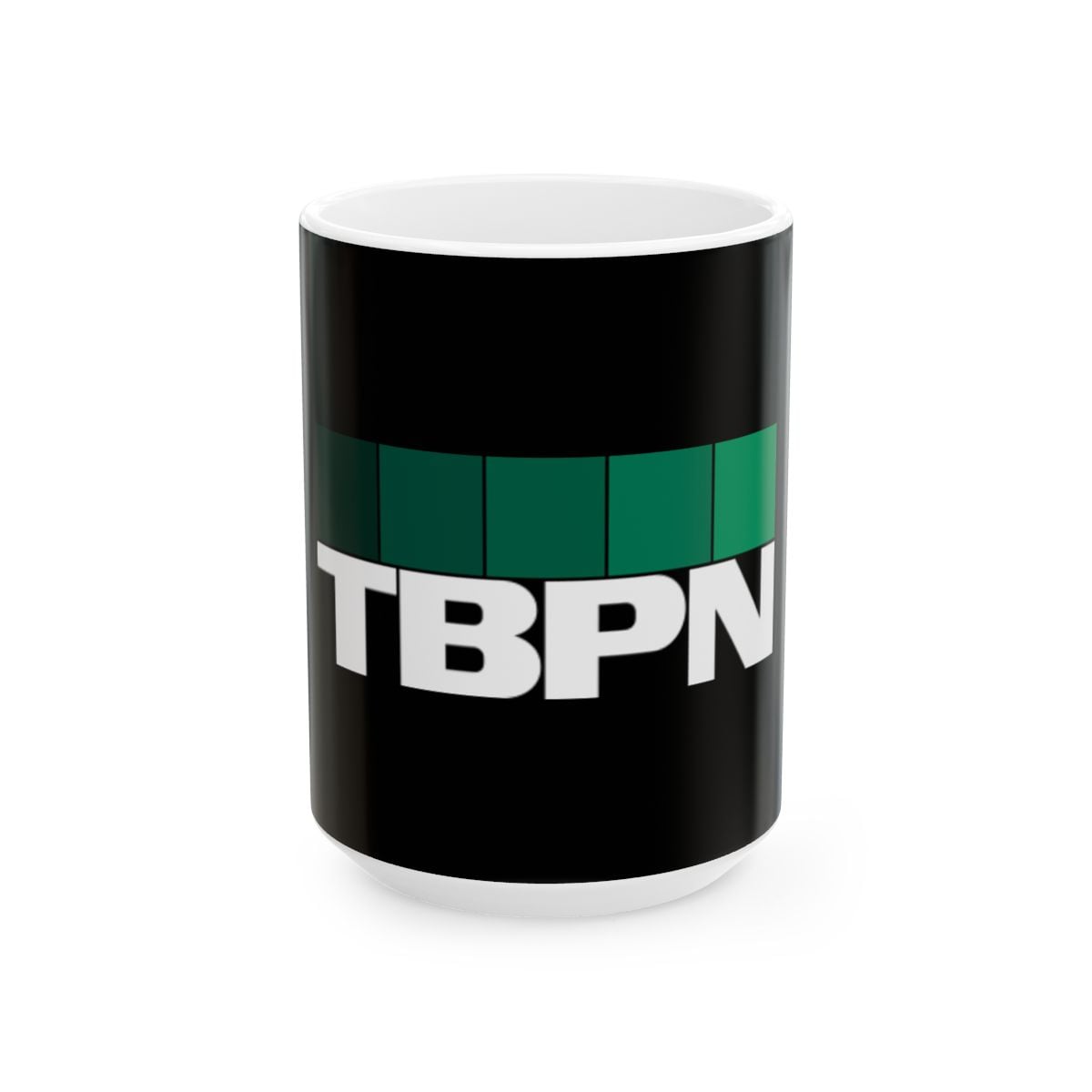 TBPN Ceramic Mug, (11oz, 15oz)