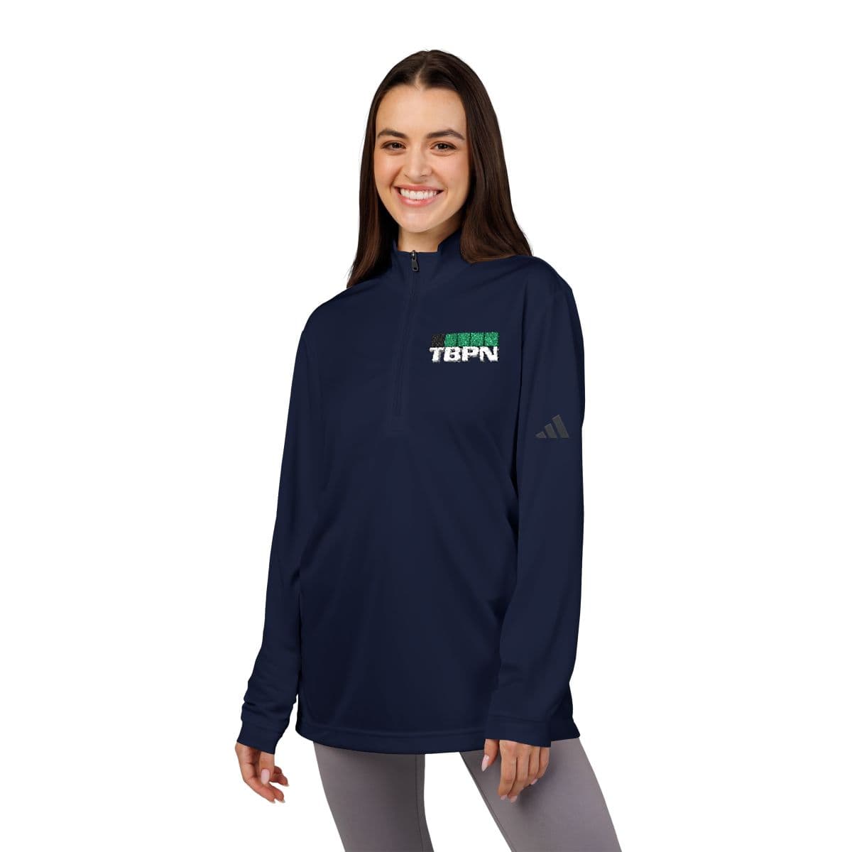 TBPN adidas® Quarter-Zip Pullover (Embroidery) view 15
