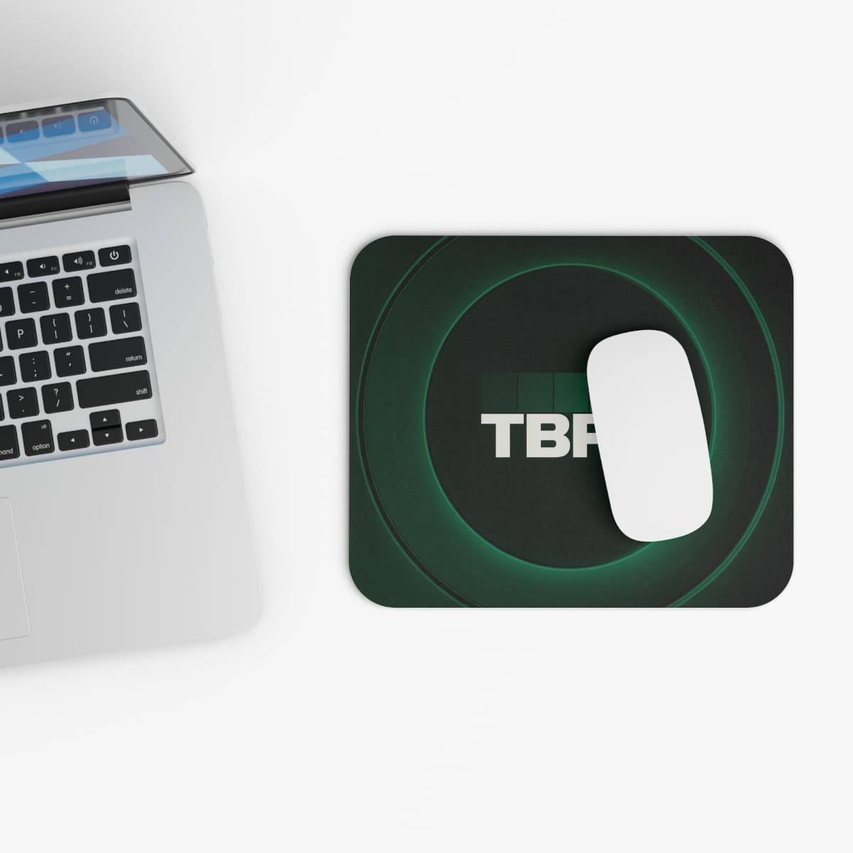 TBPN Modern Geometric Mouse Pad, Gaming Desk Mat, Office Supplies, Ergonomic Mousepad, Gift for Tech Lovers view 4