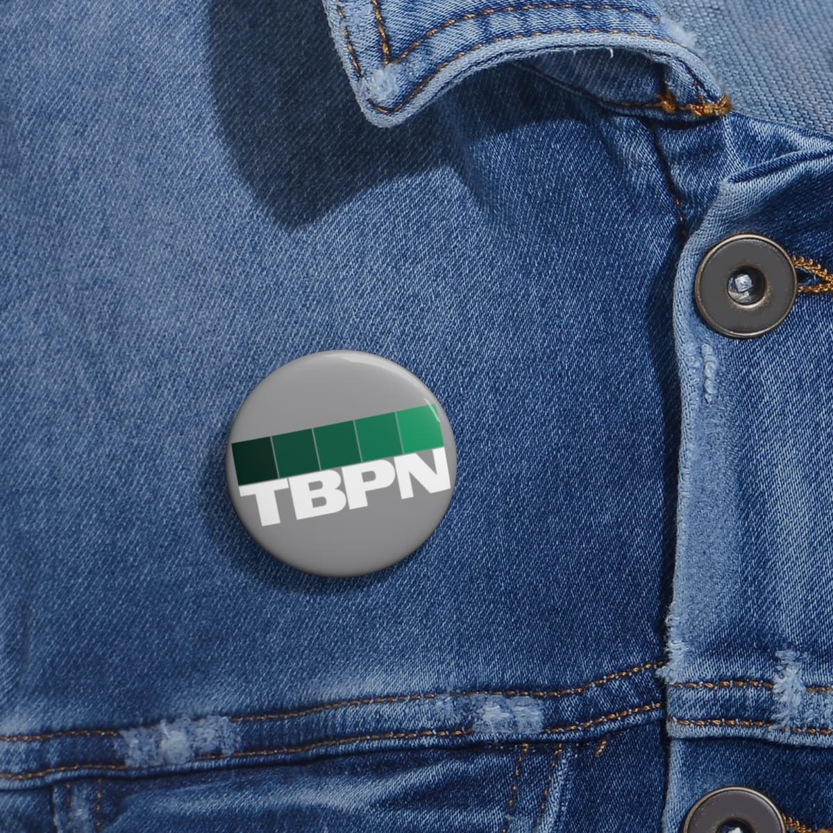 TBPN Custom Pin Buttons view 2
