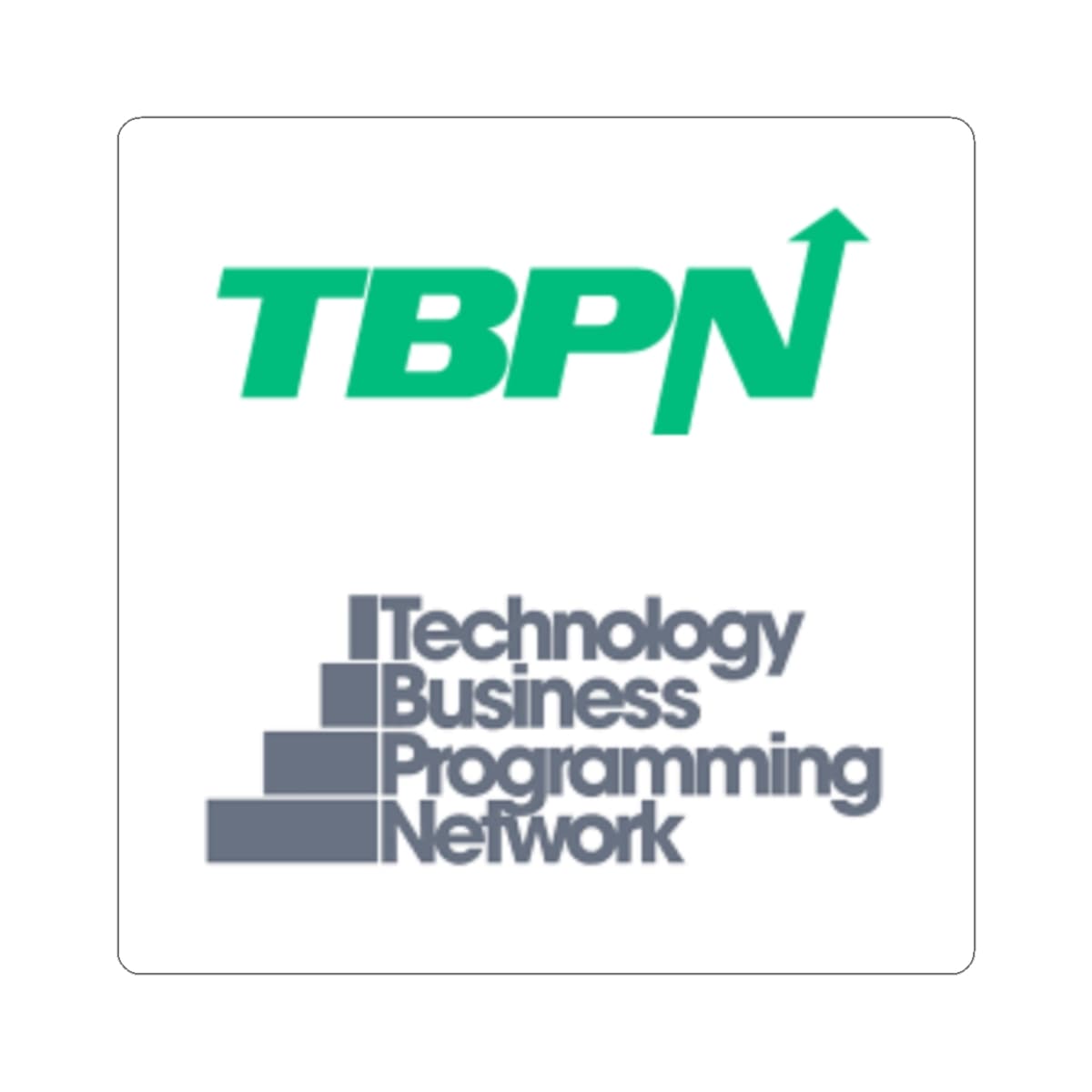 TBPN Kiss-Cut Stickers
