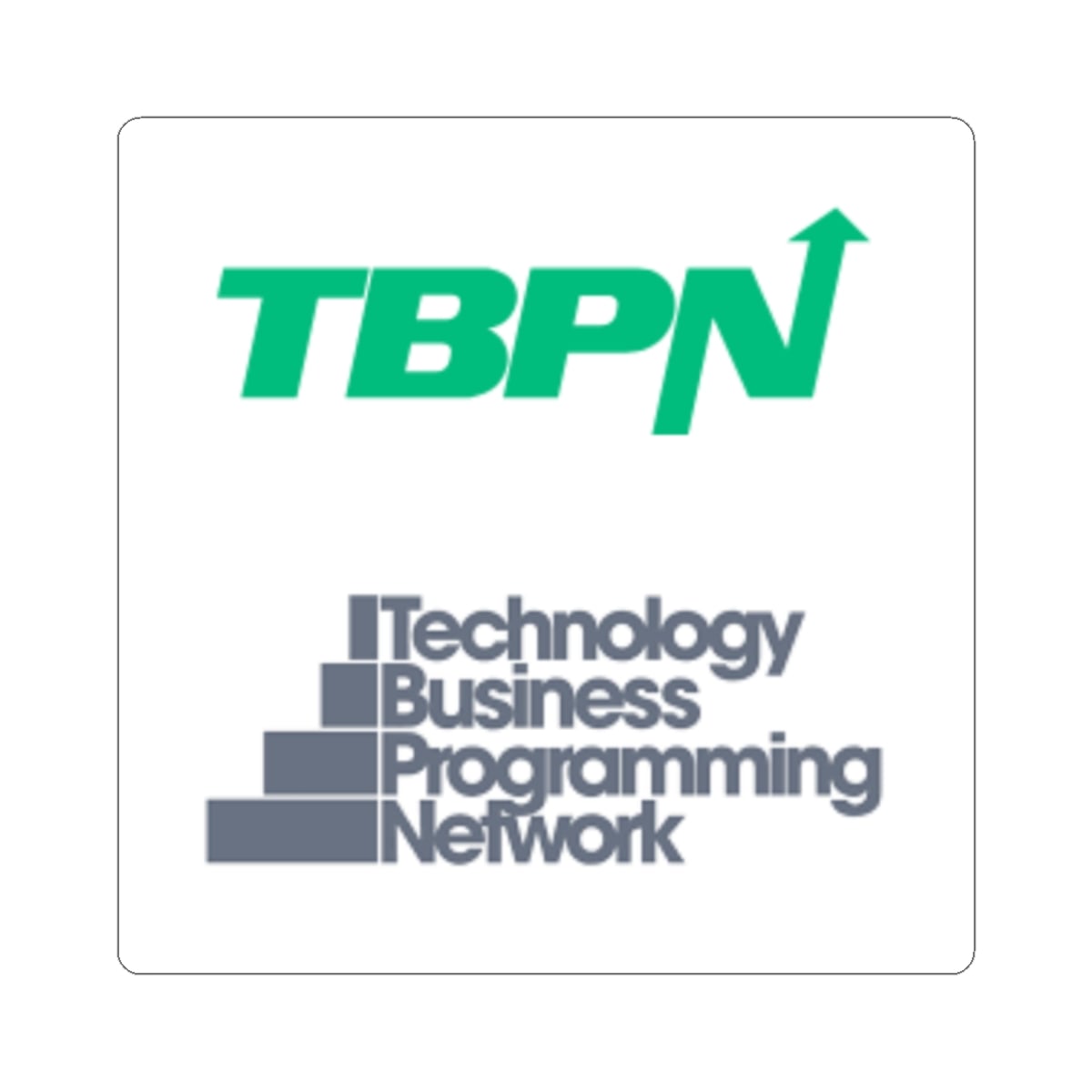 TBPN Kiss-Cut Stickers