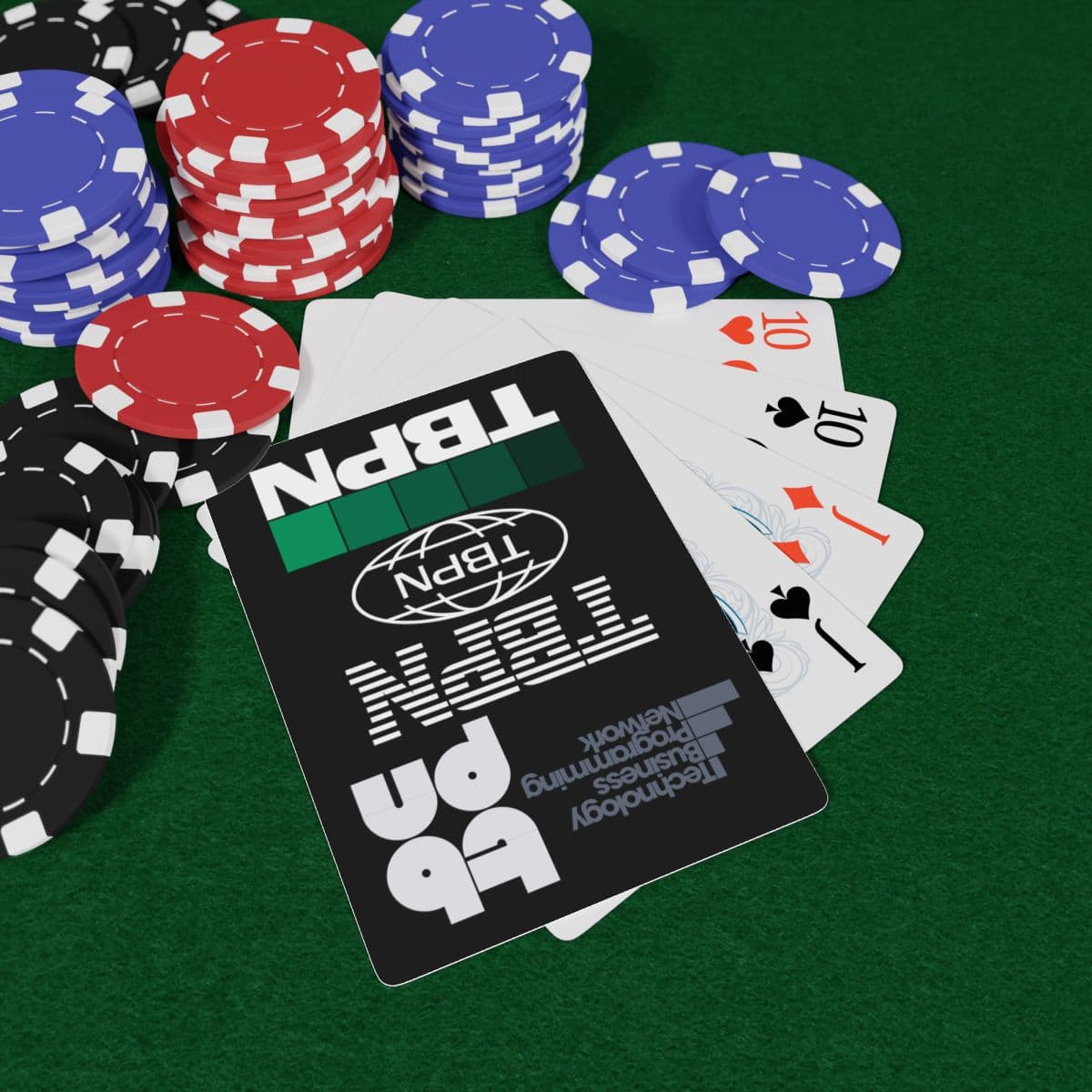 TBPN Elegant Poker Playing Cards - Perfect for Game Nights, Gifts for Gamers, Casino Decor, Party Supplies, Card Games view 6